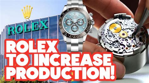 rolex production